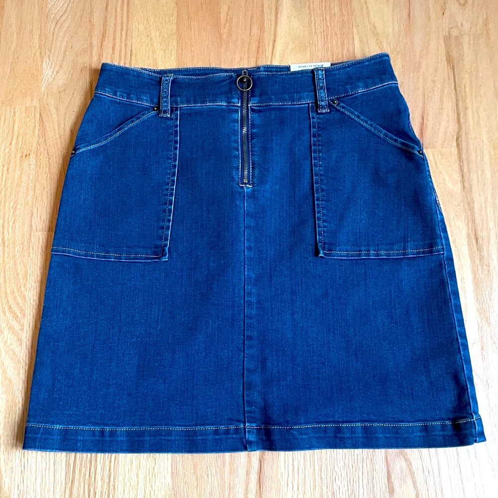 INC denim skirt size 4